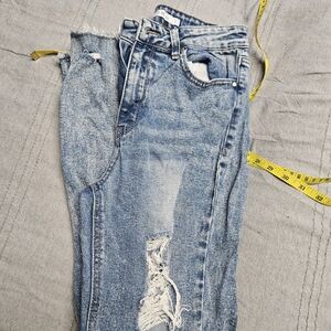 Distressed Blue Women's Jeans